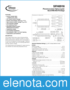 Infineon SFH6916. datasheet
