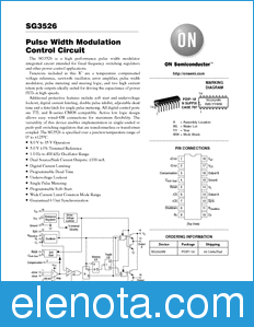 ON Semiconductor SG3526 datasheet