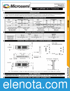 Microsemi SGE2678-1G datasheet