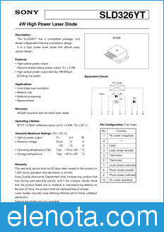 Sony Semiconductor SLD326YT datasheet