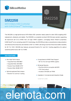 SiliconMotion SM2258 datasheet