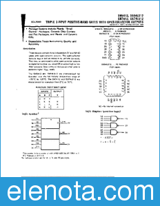 Texas Instruments SN5412 datasheet