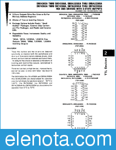 Texas Instruments SN54365A datasheet
