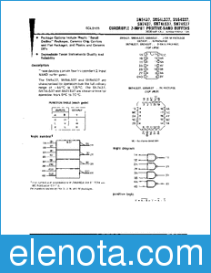 Texas Instruments SN7437 datasheet