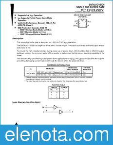 Texas Instruments SN74LVC1G126 datasheet