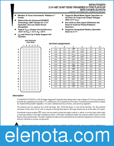 Texas Instruments SN74LVTH32374 datasheet