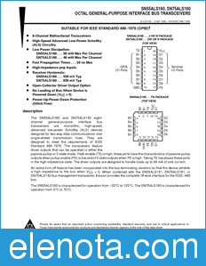 Texas Instruments SN75ALS160 datasheet