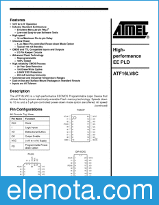 Atmel SPLD-Industry datasheet