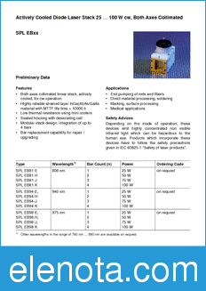 Infineon SPLEB94-E datasheet
