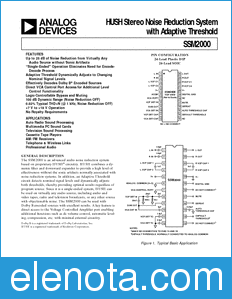 Analog Devices SSM2000 datasheet