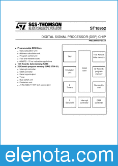 STMicroelectronics ST18D952 datasheet