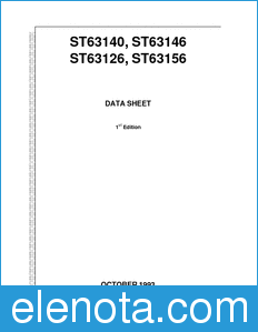 STMicroelectronics ST63140 datasheet