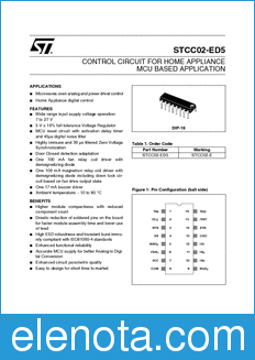 STMicroelectronics STCC02-ED5 datasheet