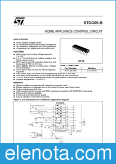 STMicroelectronics STCC05-B datasheet