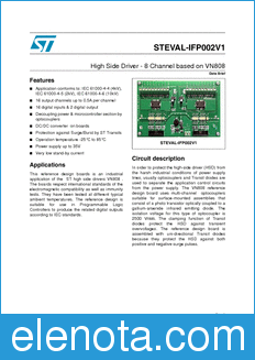 STMicroelectronics STEVAL-IFP002V1 datasheet