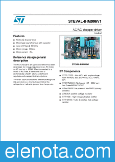 STMicroelectronics STEVAL-IHM006V1 datasheet