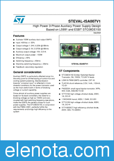 STMicroelectronics STEVAL-ISA007V1 datasheet