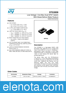 STMicroelectronics STG3856 datasheet
