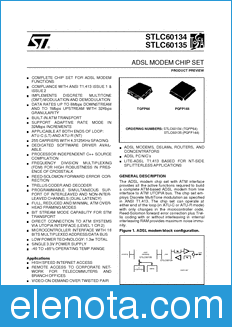 STMicroelectronics STLC60134 datasheet