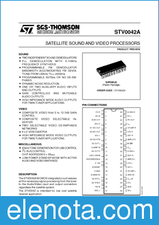 STMicroelectronics STV0042A datasheet
