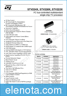 STMicroelectronics STV2246 datasheet
