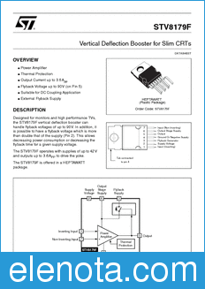STMicroelectronics STV8179F datasheet