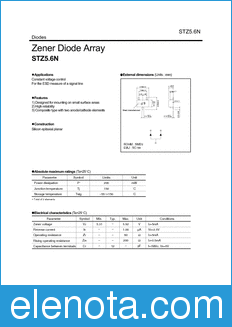 Rohm STZ5.6N datasheet