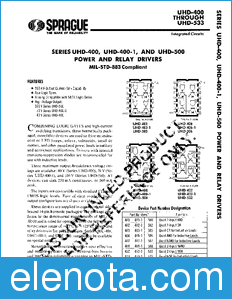 Allegro Series UHD-400 datasheet