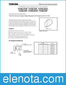 Toshiba TA48L018F datasheet