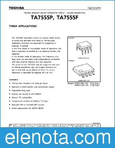 Toshiba TA7555F datasheet