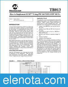 Microchip TB013 datasheet
