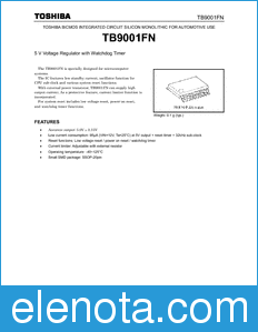 Toshiba TB9001FN datasheet