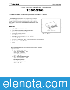 Toshiba TB9060FNG datasheet