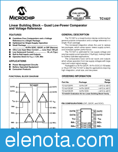 Microchip TC1027 datasheet