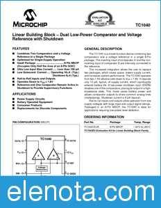 Microchip TC1040 datasheet