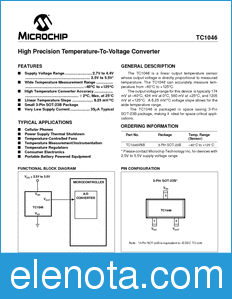 Microchip TC1046 datasheet