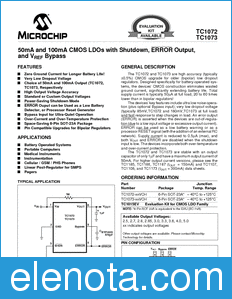 Microchip TC1072 datasheet