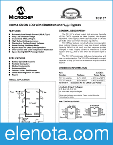 Microchip TC1107 datasheet