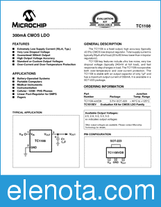 Microchip TC1108 datasheet