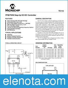 Microchip TC110 datasheet