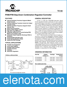 Microchip TC120 datasheet