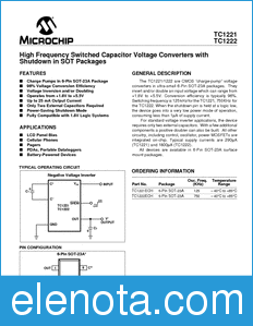 Microchip TC1221 datasheet