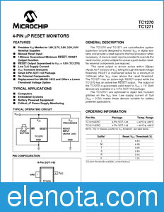 Microchip TC1270 datasheet