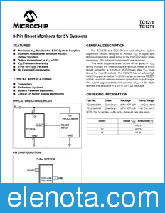 Microchip TC1278 datasheet