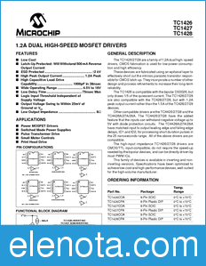 Microchip TC1426 datasheet