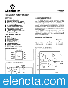 Microchip TC3827 datasheet