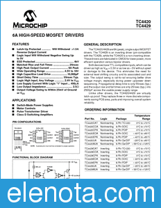 Microchip TC4420 datasheet