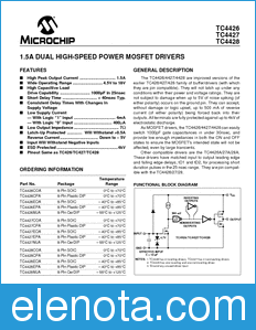 Microchip TC4426 datasheet