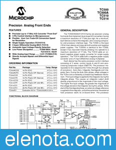 Microchip TC500 datasheet