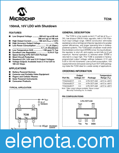 Microchip TC56 datasheet